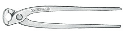 Armovací kleště  (kleště na rabicové pletivo nebo pletivo) KNIPEX 9904250