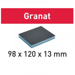Brusná houba Festool Granat 98x120x13 220 GR/6