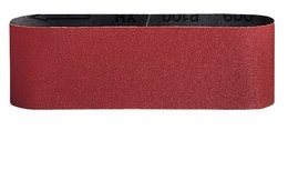 Brusný pás pro pásové brusky, 3dílná sada, 100x620 mm, zrn. 220 Bosch Red Wood