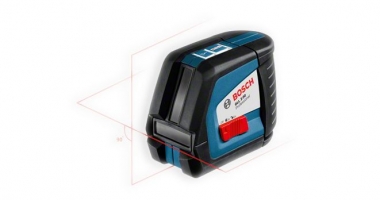Čárový laser Bosch GLL 2-50 Professional + BM 1 + LR 2 + L-Boxx 136