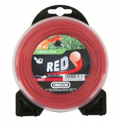 Nylonové žací lanko kruhové Red OREGON 3,0x53