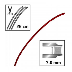 Žací lanko Techni-blade OREGON, červená barva 7,0x26cm (155 ks)