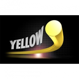 Žluté nylonové lanko Roundline OREGON 1,6x15