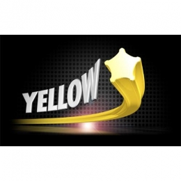 Žluté nylonové lanko Starline OREGON 2,4x360