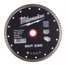 Diamantový kotouč DUT 230 x 22,2mm Milwaukee