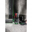 Laser M12™ 3PL-401C 360° se zeleným paprskem se 3 rovinami Milwaukee