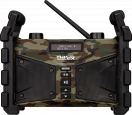 Přenosné pracovní rádio s funkcí Bluetooth a Powerbanky CAMOUFLAGE CBT-02 Narex