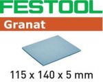 Brusný papír Festool Granat 115x140x5 MF 1500 GR/20