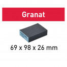Brusná houba Festool Granat 69x98x26 120 GR/6
