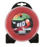 Nylonové žací lanko kruhové Red OREGON 1,6x15